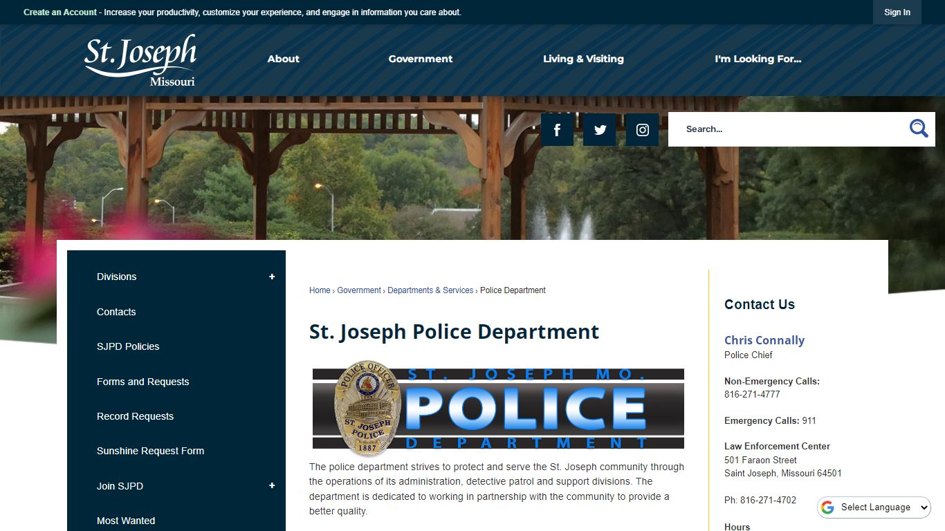 St. Joseph Police Department | St. Joseph, MO - Official Website
